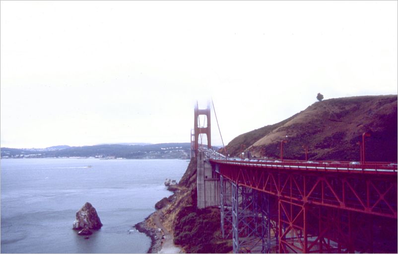 North end of the Golden Gate Bridge